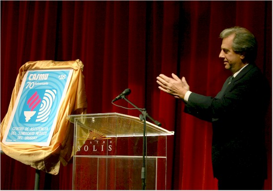Dr. Tabaré Vázquez. Presidente de la República