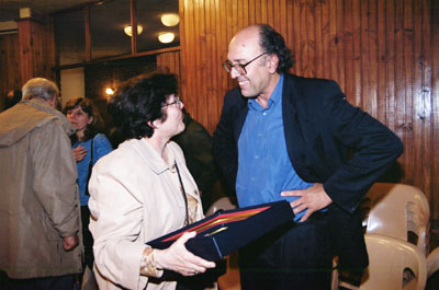 Sara Viñas y Marcos Carámbula