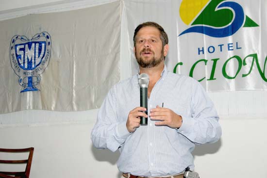 Prof. Dr. Adolfo Rubinstein, Presidente Regional Wonca-Iberoamericana-CIMF. Expuso sobre
