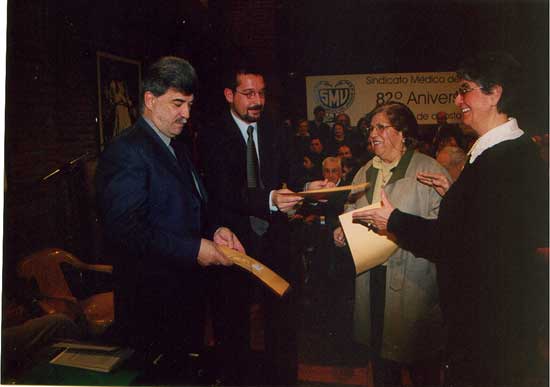 Dras. Sonia FRANCO, Yolanda MASCARÓ, Barrett DÍAZ POSE y Fernando BUTTAZONI