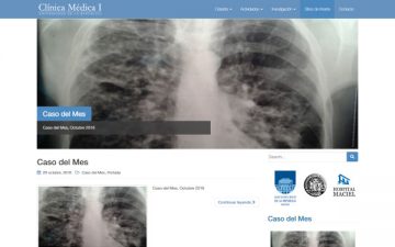Clínica Médica «1» de Facultad de Medicina estrena página web
