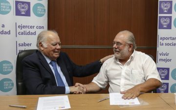 Firma de importante convenio entre Fundación Salud y Fundación Astur