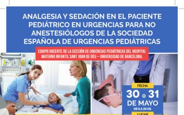 Seminario sobre analgesia y sedación en pediatría de urgencia
