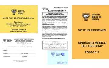 Elecciones SMU: instructivo de voto para socios del interior