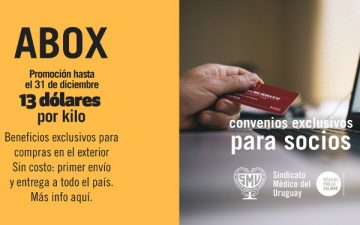 Recordamos: Convenio con ABOX, Courier Internacional