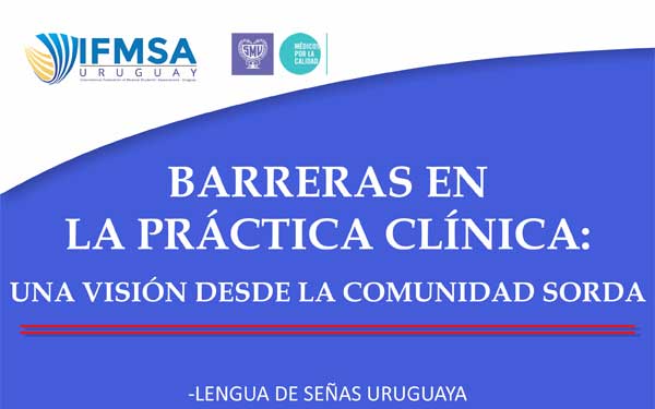 Actividad de IFMSA en el marco de la semana de las personas sordas