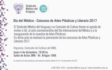 Festejamos el Día Internacional del Médico el próximo lunes 4 de diciembre