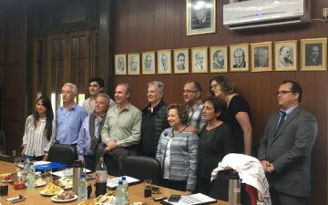 Colegas argentinos expusieron al SMU su preocupación por reforma jubilatoria argentina
