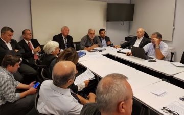 SMU participó de importante reunión con el Directorio de la Caja de Profesionales Universitarios.