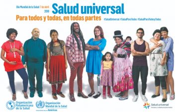 Día Mundial de la Salud 2018 estará dedicado a la “salud universal”.