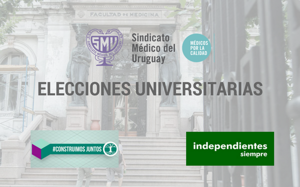 En las próximas elecciones universitarias, votá las listas del SMU.