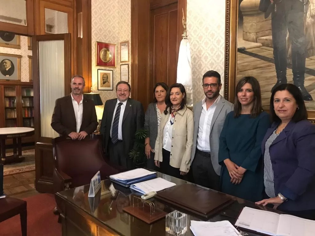 SMU junto a FEMI fueron recibidos por Ministro de la SCJ.