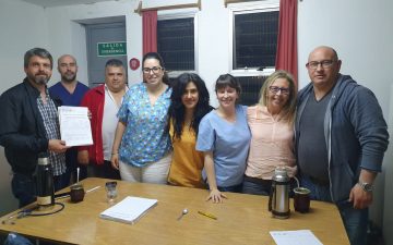 Se conformó núcleo de base del Centro de Salud de Ciudad del Plata.