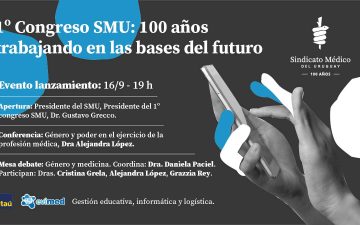 El miércoles 16/9 se realizará el lanzamiento del Congreso SMU: 100 años trabajando las bases del futuro