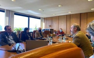 Continúa ronda de encuentros con bancadas parlamentarias: legisladores de Cabildo Abierto recibieron al SMU