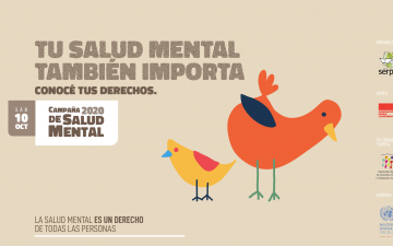 Convocatoria a médicos, médicas y estudiantes de medicina a participar en actividad de salud mental.