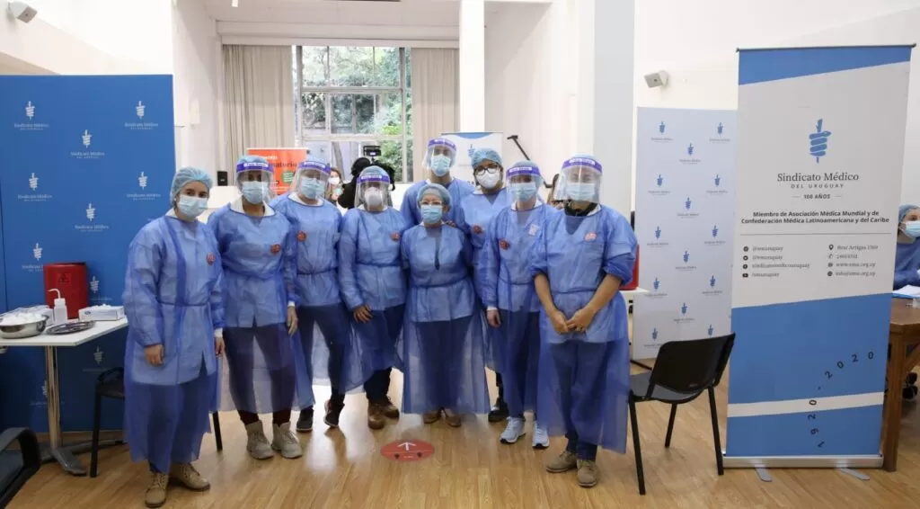 El 18 de mayo comenzó a funcionar el vacunatorio contra la gripe en el SMU.