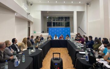 SMU recibió a las autoridades del Colegio de Abogados y miembros del Colegio de Contadores y Economistas para intercambiar sobre la preocupante situación de la Caja