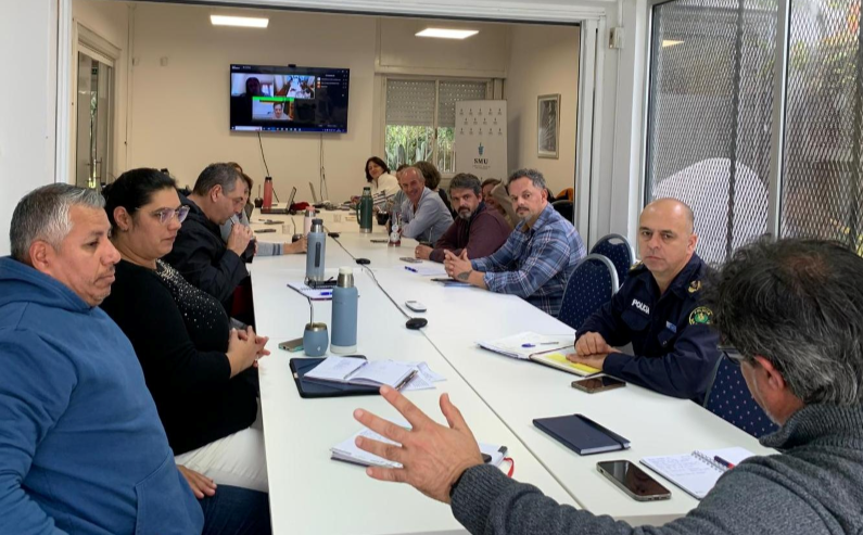 La COMSEPAE se reunió en el SMU para avanzar en protocolos de seguridad
